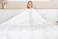 80% Hungarian Goose Down Winter Weight Comforter - New Zealand Made
