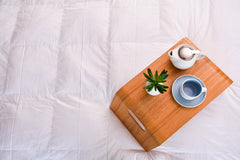 80% Hungarian Duck Down Summer Weight Comforter - New Zealand Made